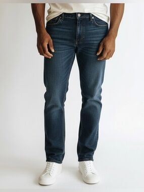 Kenneth Cole Mens Reaction Boot Denim Jean color blue. Siz…
